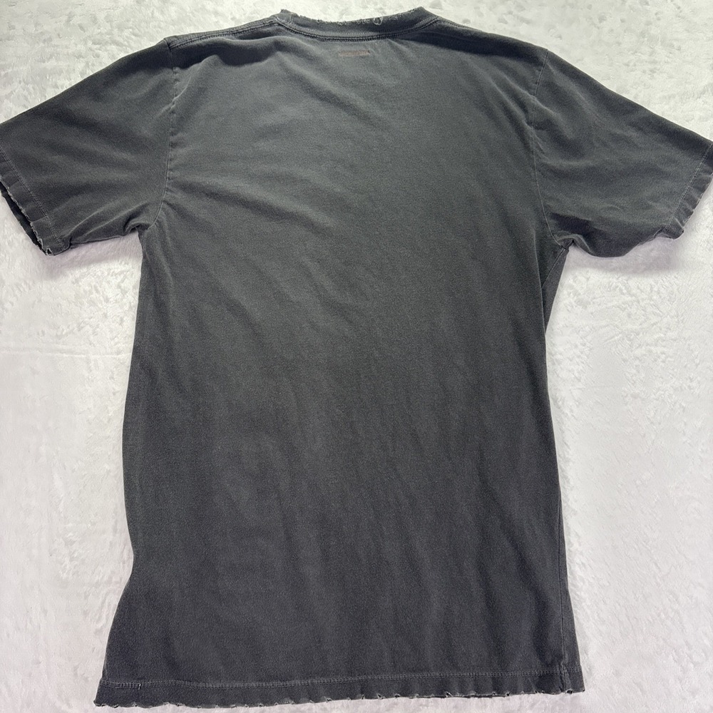 Led Zeppelin Mens US Tour 1975 Graphic T-Shirt Grey Sz Small Cotton Distressed - Picture 10 of 10